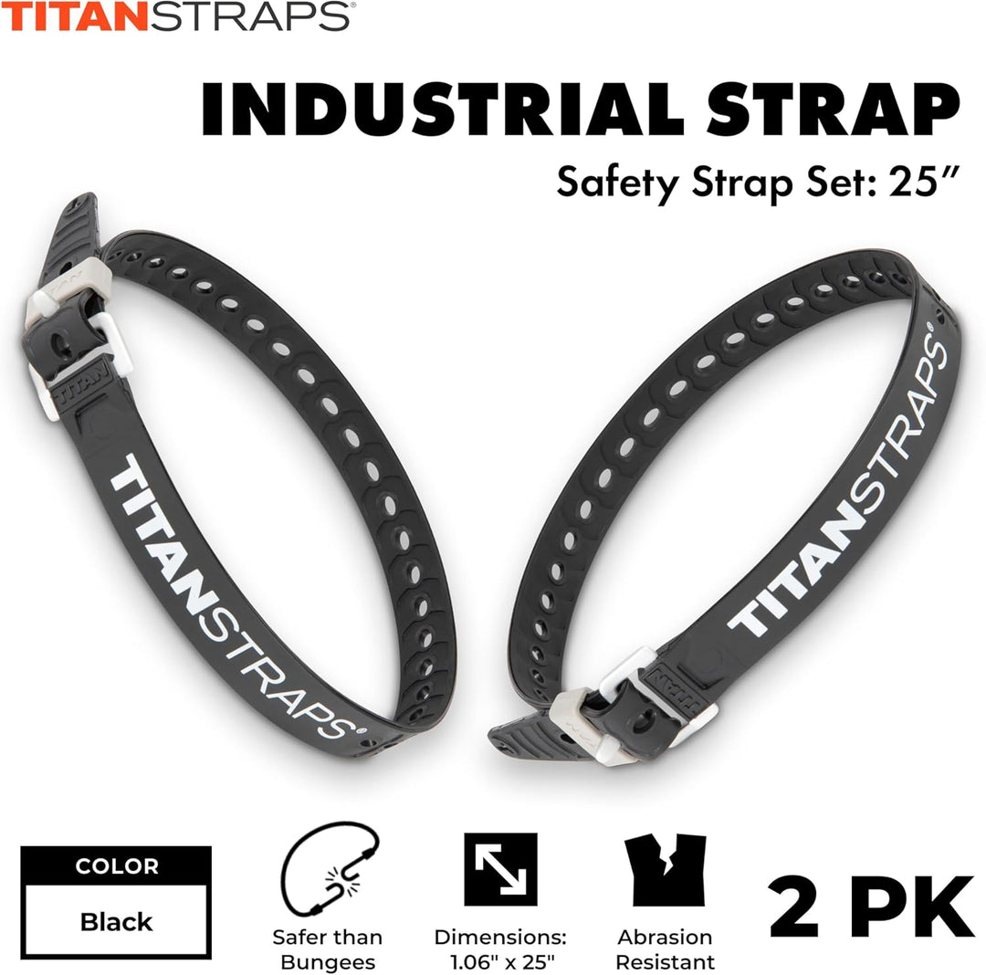 TitanStraps Industrial Straps Strong & Simple Spanngurte für den BAU (Schweisser, Heimwerker) und Er