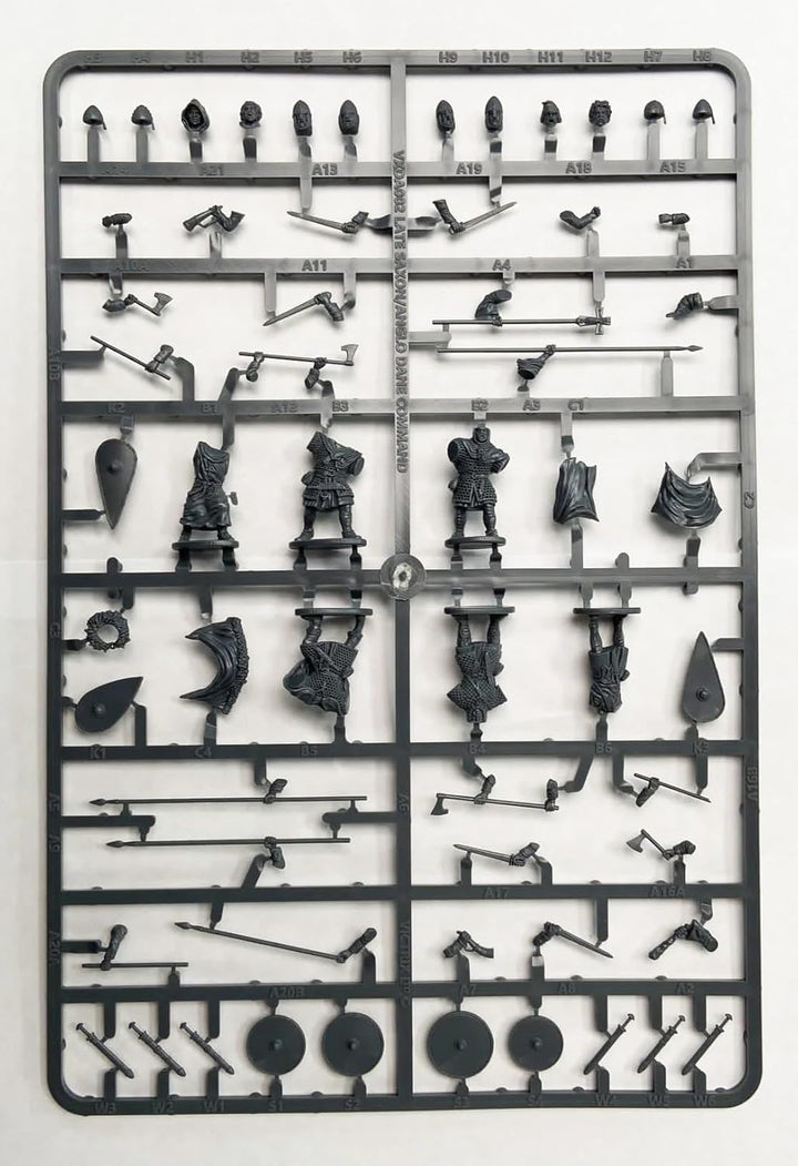 Späte Sachsen/Anglodänen, 28 mm, Kunststoff, historische Spiel-Miniaturen