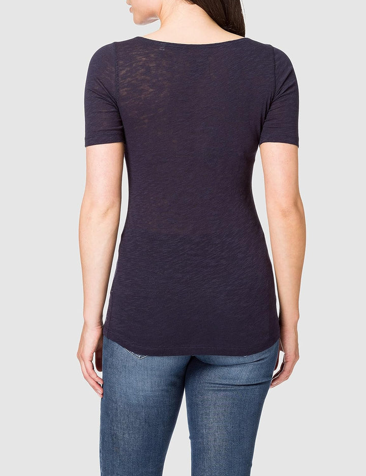 Marc O'Polo Damen 51399 T Shirt XXS Blau, XXS Blau