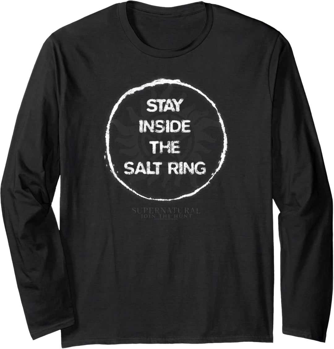 Supernatural Stay Inside The Salt Ring Langarmshirt