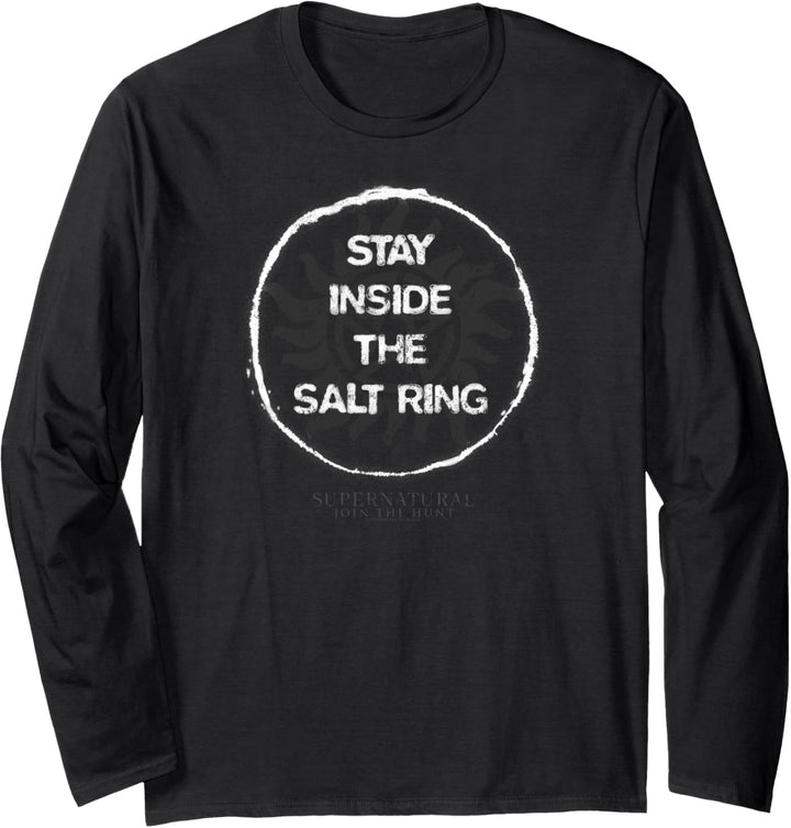 Supernatural Stay Inside The Salt Ring Langarmshirt