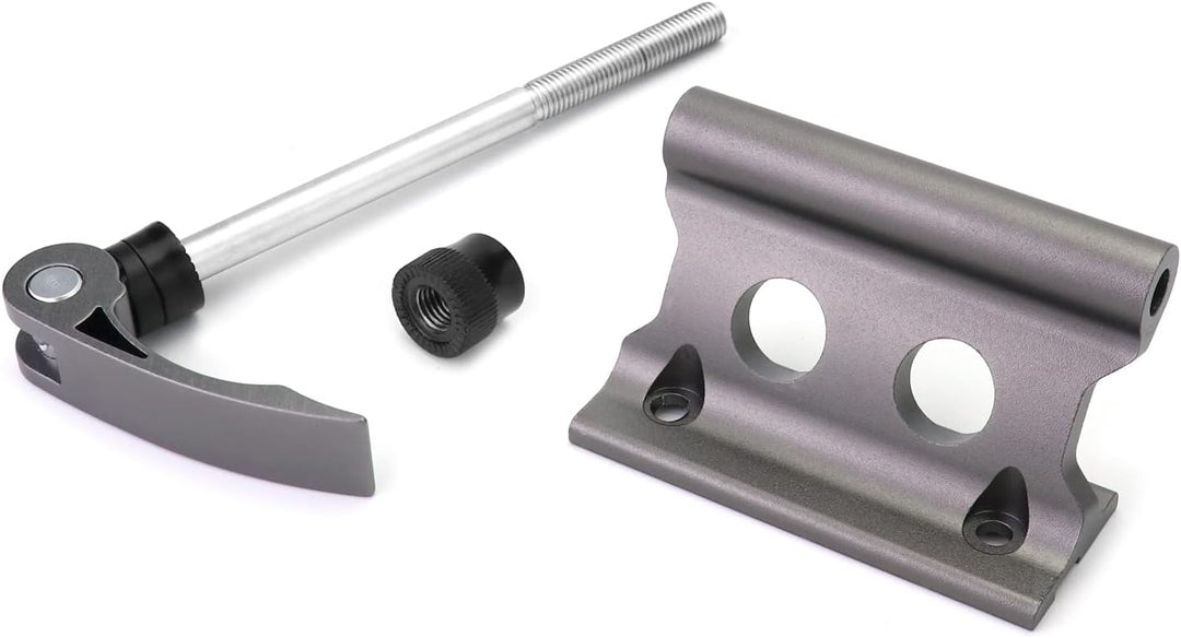 QWORK® 2 Stücke Gabelhalterung Fahrrad, Schnellspanner aus Aluminiumlegierung, für LKW, SUV und Anhä