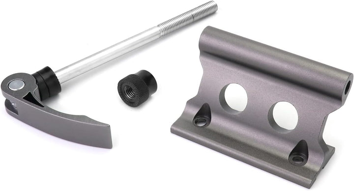 QWORK® 2 Stücke Gabelhalterung Fahrrad, Schnellspanner aus Aluminiumlegierung, für LKW, SUV und Anhä