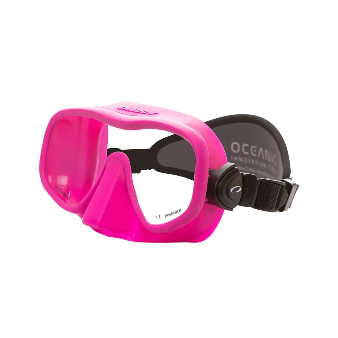 Oceanic Mini Shadow Scuba Mask Pink, Pink