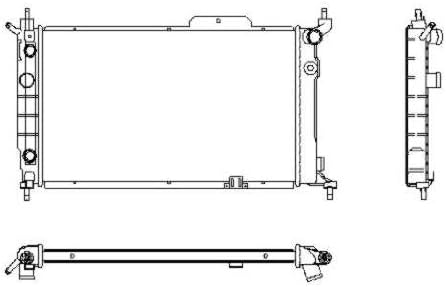 NRF 54201 Kühler, Motorkühlung
