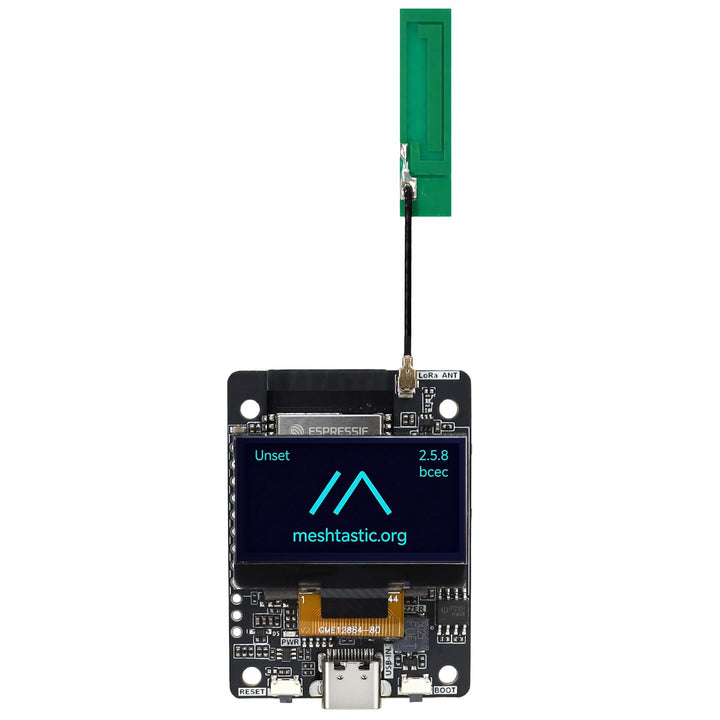 ELECROW Transceiver Kompatibel für LoRa Meshtastic mit GPS und ESP32-S3 - ThinkNode M2 mit 1,3-Zoll-