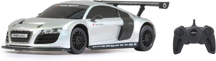JAMARA 404435 - Audi R8 LMS 1:24 2,4GHz - offiziell lizenziert, ca zu 1 Stunde Fahrzeit bei ca. 9 Km
