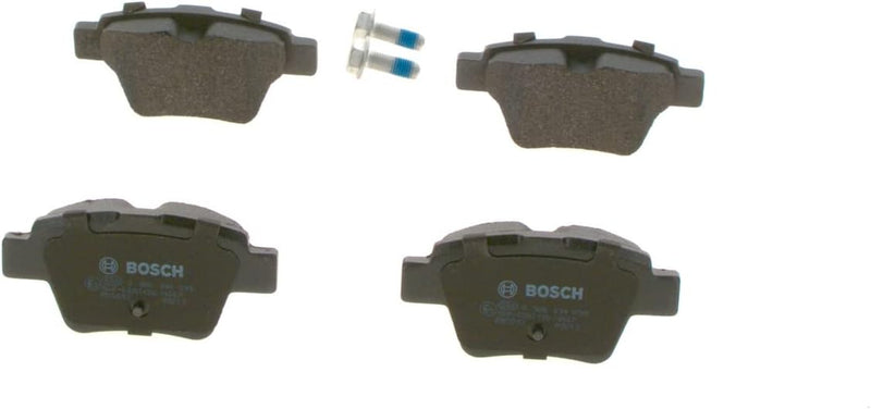 Bosch BP1009 Bremsbeläge - Hinterachse - ECE-R90 Zertifizierung - vier Bremsbeläge pro Set