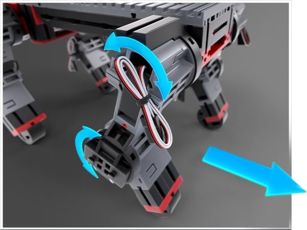 fischertechnik Maker Kit Bionic 571902 — Programmierbarer Roboter, Konstruktionsbaukasten für Techni