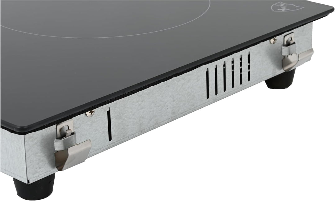 K&H® Doppel 2 Zonen Glaskeramikkochfeld 60cm Autark Eingebaut HC-N-3402