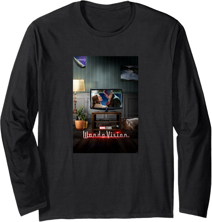 Marvel WandaVision Modern Poster Langarmshirt