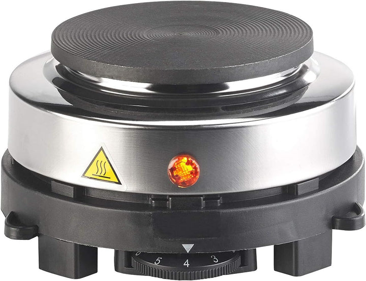 Rosenstein & Söhne Heizplatte: Elektrische Mini-Einzel-Kochplatte & Espresso-Kocher, 500 W, 3 Tassen