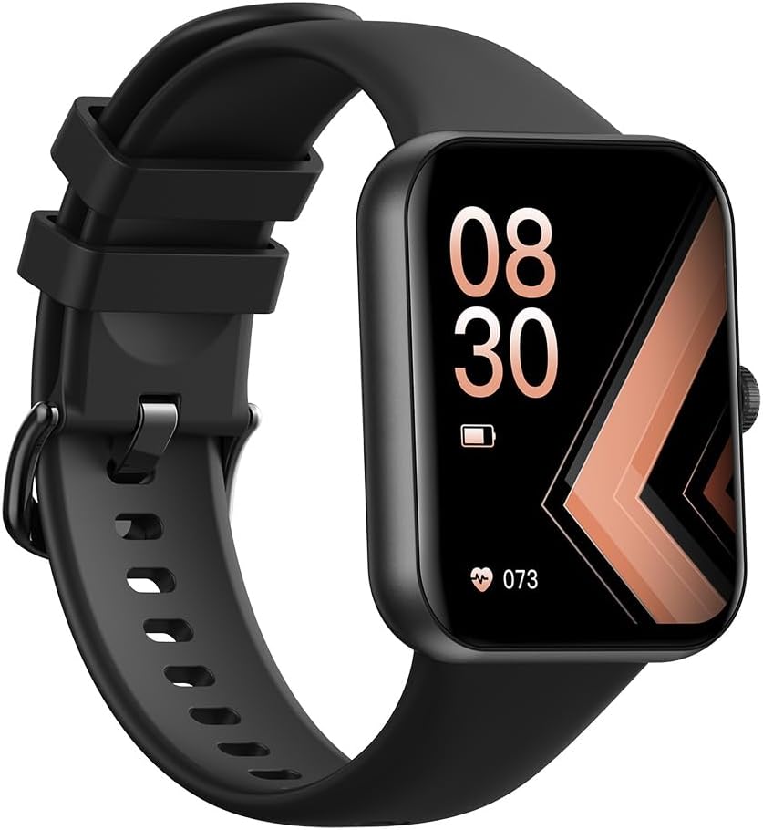 wasserdichte, sportliche, robuste Smartwatch myPhone Watch CL schwarz mit grossem Akku