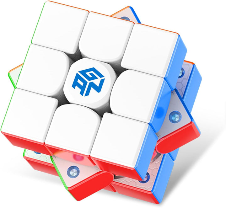 GAN356-Maglev Zauberwürfel Magnetisch 3x3, Profi SpeedCube 56cm, Magic Cube Frost Coated für Kinder
