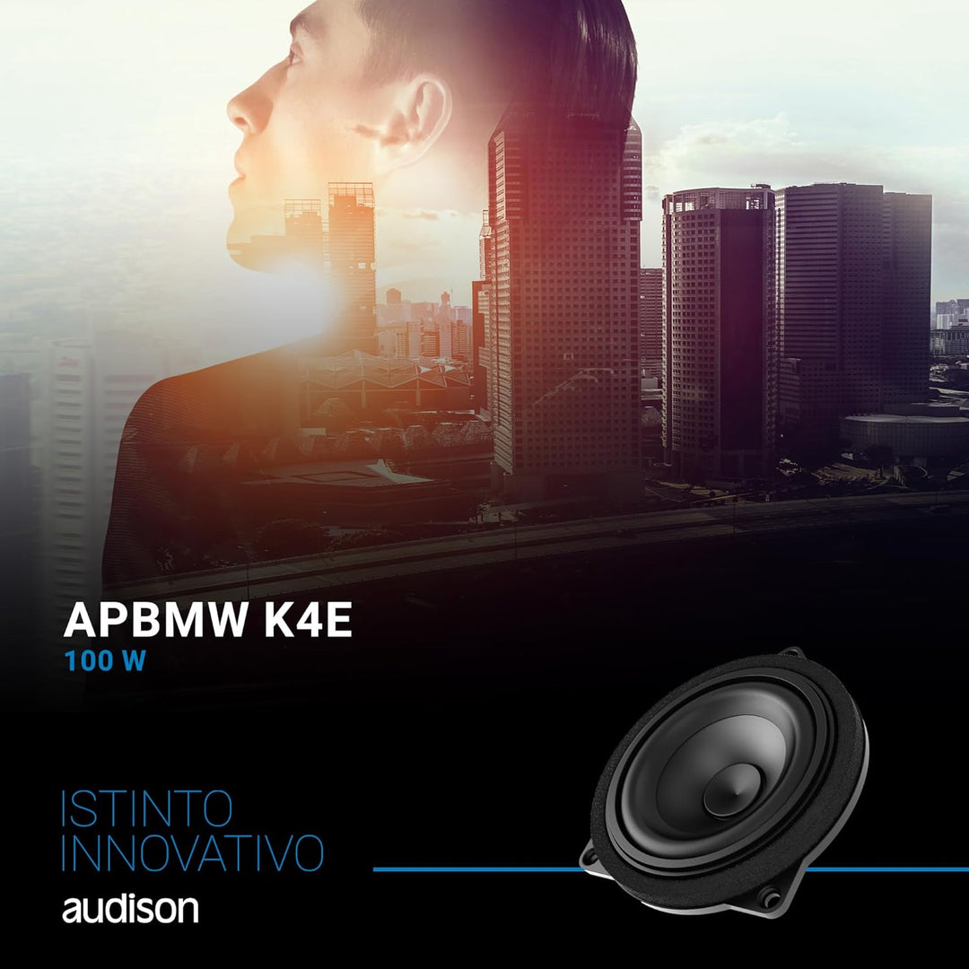Audison APBMW K4E 2-Wege Frontsystem kompatibel mit BMW
