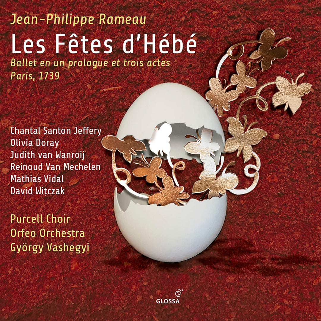 Rameau: Les Fêtes d´Hébé (1739), Audio-CD