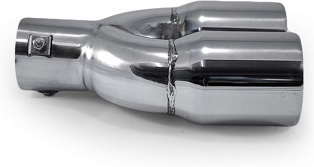 Auspuffblende Endrohr Auspuff Universell Schalldampfer Sport Rund Sportauspuff Endrohrblenden Blende