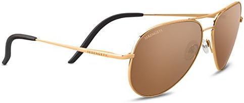 Serengeti Unisex Carrara Sonnenbrille M Shiny Bold Gold, M Shiny Bold Gold