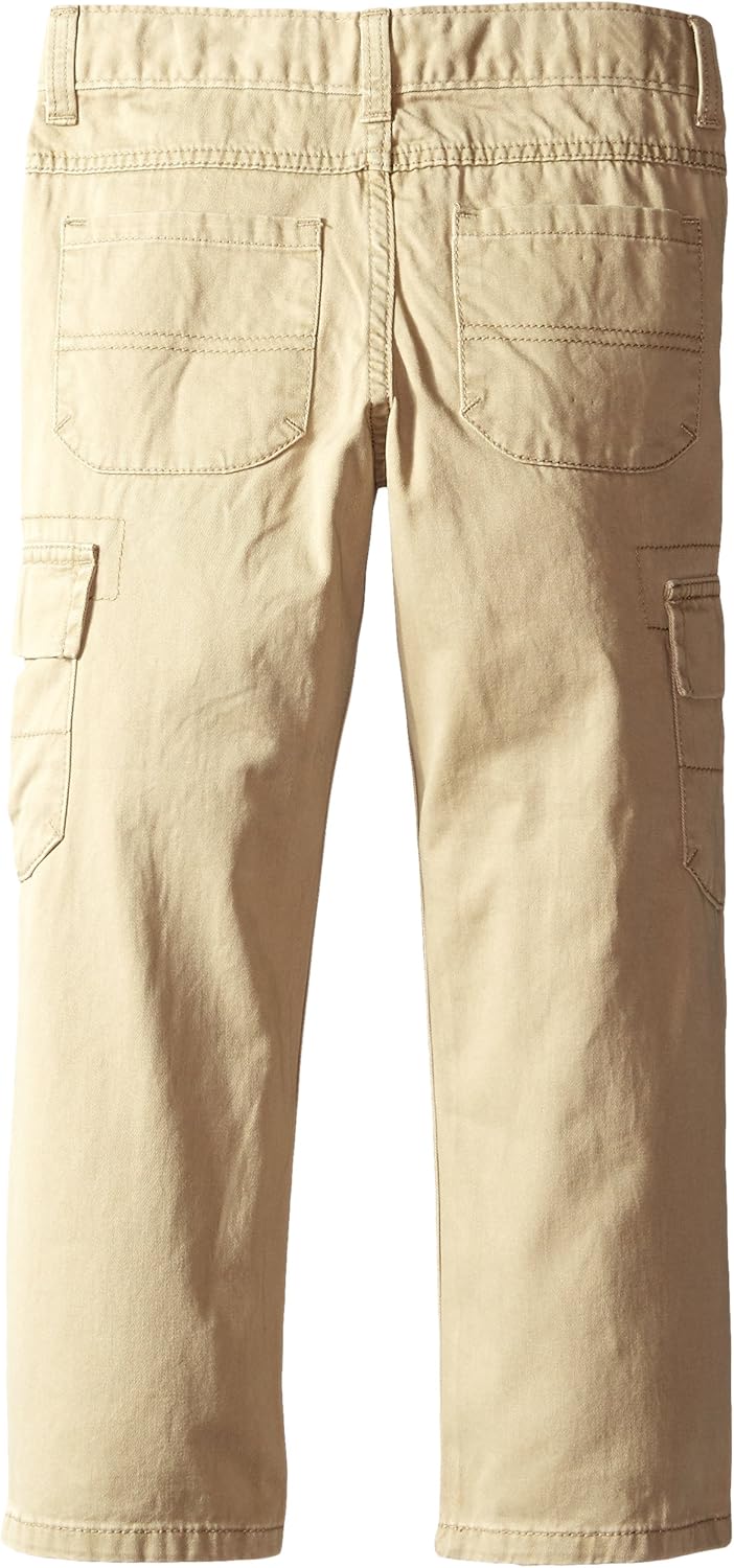 Wrangler Jungen Hose Klassische Cargohose – Adrean 4 Desert, 4 Desert