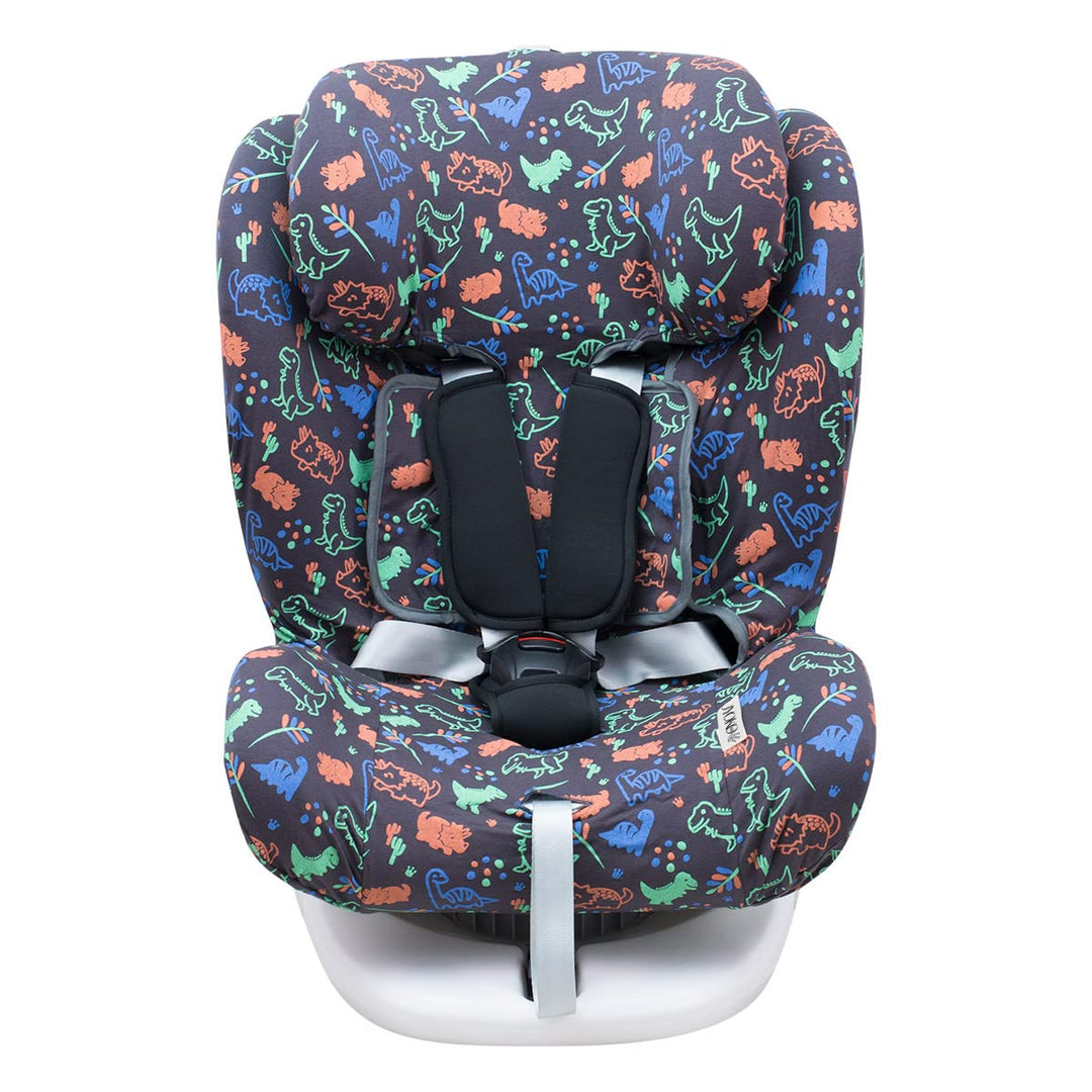 JYOKO KIDS Bezug Kompatibel mit Star Ibaby, Baby Auto Fix Noe (Happy Dino), Happy Dino