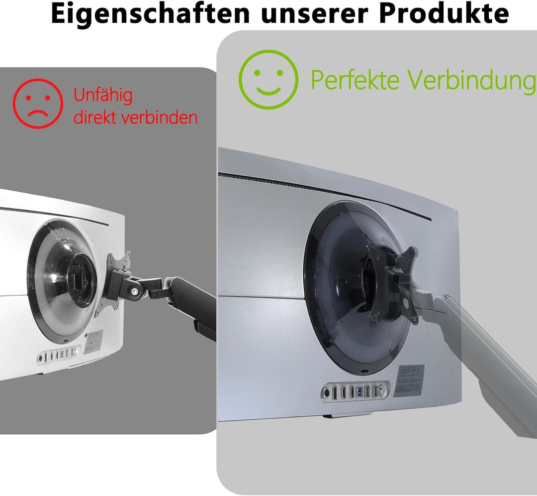Odyssey OLED G8 Halterung kompatibel mit Samsung Odyssey OLED G8 34" Monitoren (Fit G85SB : LS34BG85