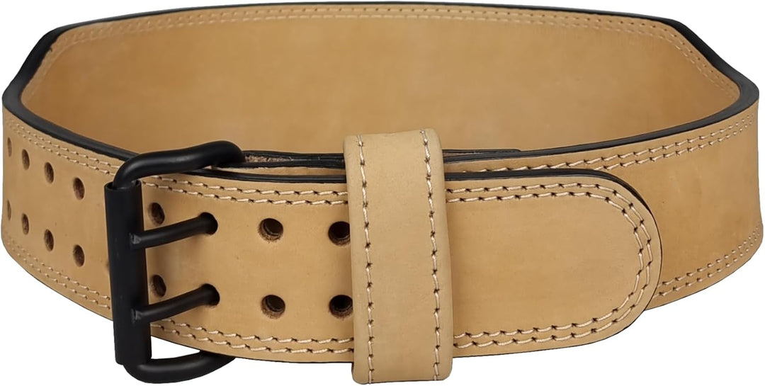 Premium Gewichthebergürtel aus Leder 8mm - Bodybuild Gürtel, Krafttraining, Crossfit, Leder Gewichth