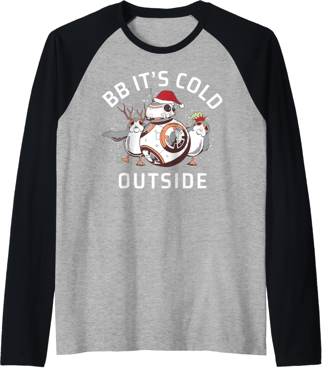 Star Wars BB Its Cold Outside Raglan