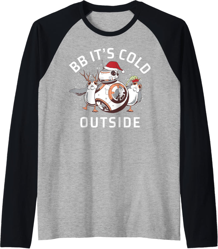 Star Wars BB Its Cold Outside Raglan