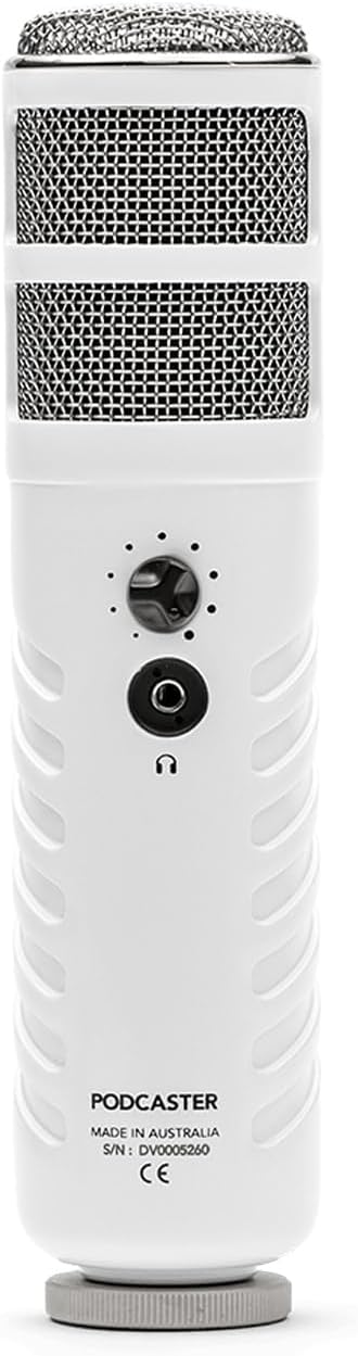 Rode Podcaster USB-Sprechermikrofon mit keepdrum MS090B Mikrofon-Spinne Schwarz