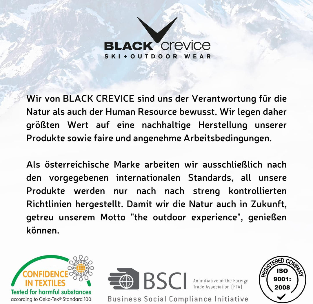 Black Crevice Kinder Skijacke I Kinder-Skijacke in verschiedenen Farben & Grössen I wind- & wasserdi