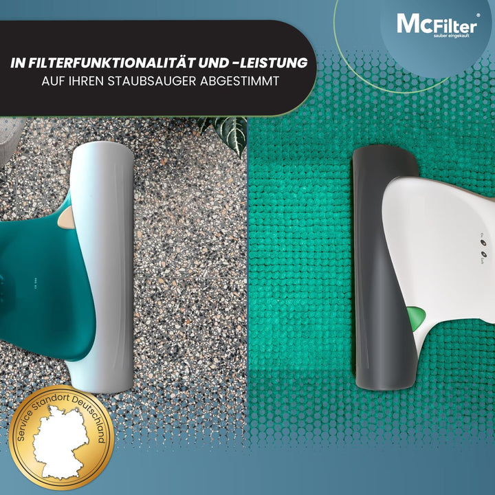McFilter | 20 Staubsaugerbeutel geeignet für Vorwerk Tiger 260, Vorwerk Kobold VT265 VT270 VT300 - V