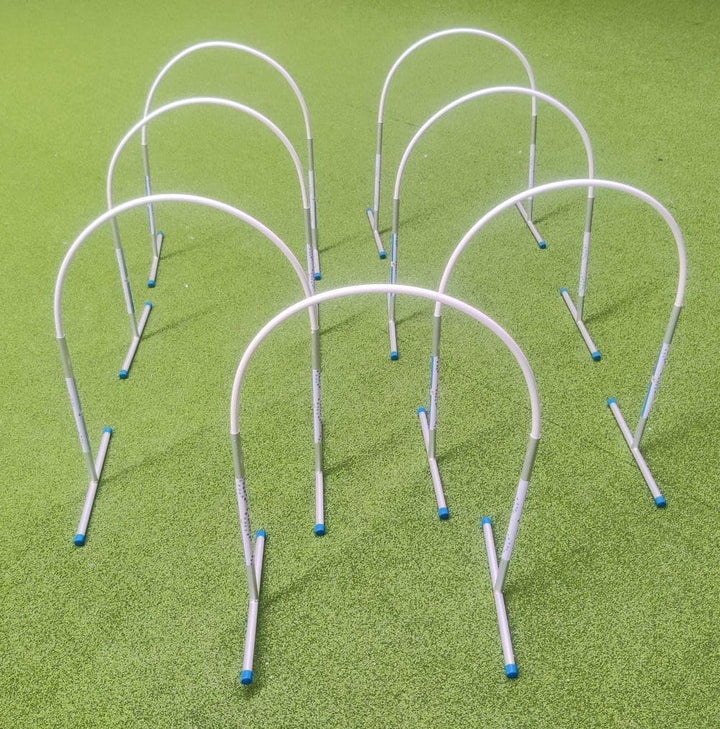Hoopers Agility Hoops - NADAC Hoopers Agility Hoops ohne Mittelstrebe (Grosspackung) Weiss, Weiss