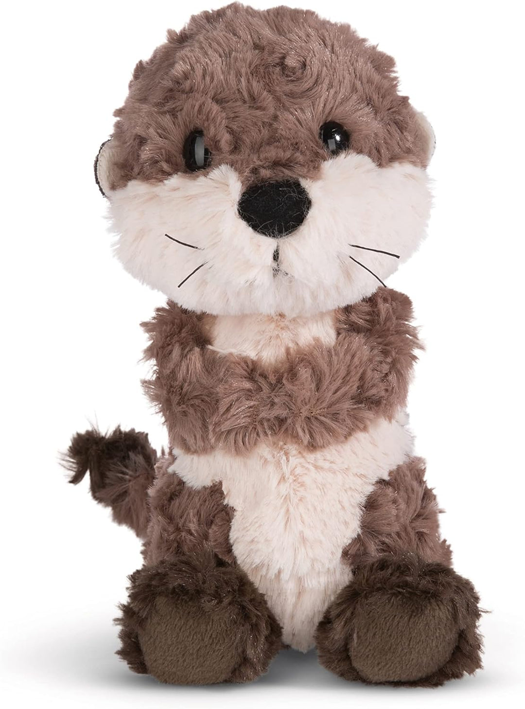 NICI 49159 Kuscheltier Otter Oda 50cm grau schlenkernd-Nachhaltiges Stofftier aus weichem Plüsch, ni
