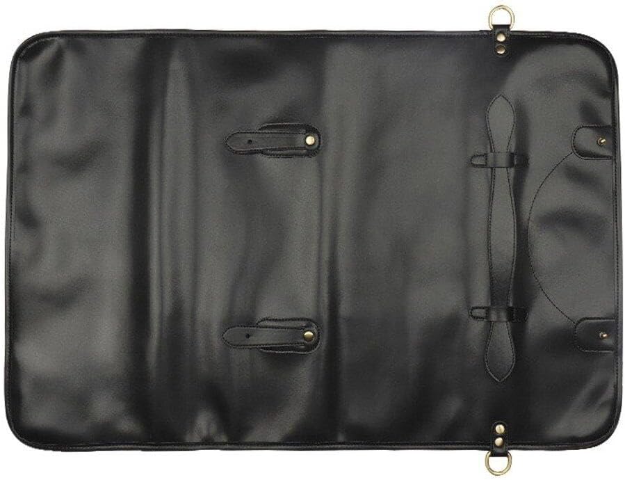 Kochmesser-Rolltasche Multifunktions-Werkzeug-Rolltasche Leder-Messer-Tragetasche mit 10 Taschen für