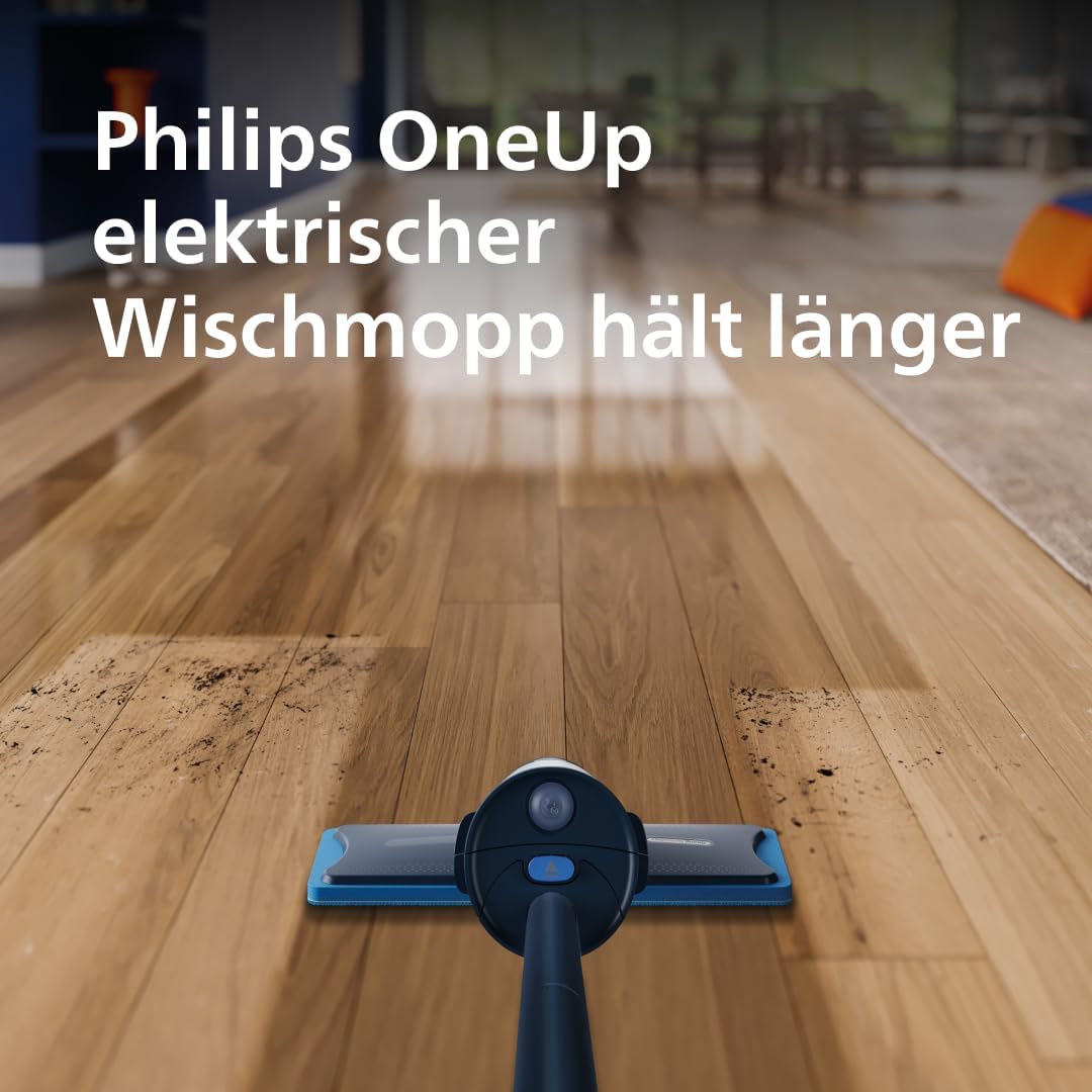 Philips OneUp Bodenreiniger Doppelpack – Optimiert elektrischen Wischmopp, präzise Dosierung, hochko