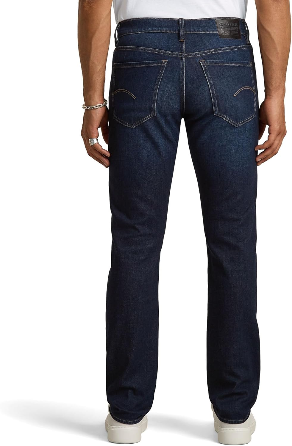 G-Star Raw Herren Jeans Mosa Straight Jeans 26W / 30L Blau (Worn in Hourglass D23692-c052-g843), 26W
