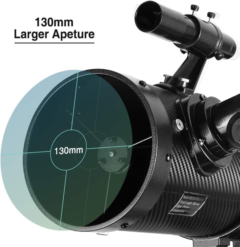Teleskop 130EQ Newton-Reflektor teleskope für Erwachsene, professionelle Teleskope für Erwachsene As