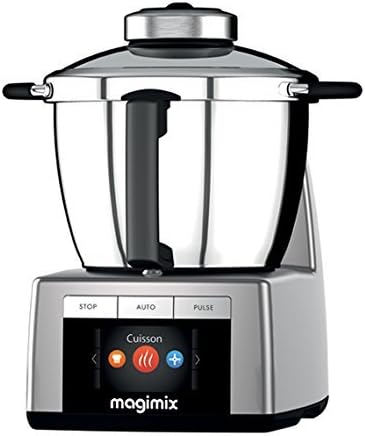 Magimix Cook Expert Küchenmaschine Chrom matt Weiss, Weiss