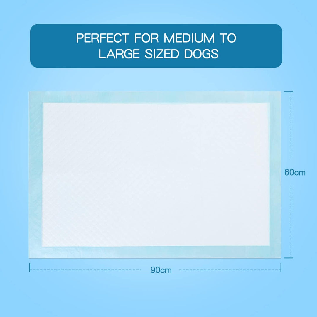 Nobleza -120 x Ultra saugfähige Hunde Trainingsunterlagen Welpenunterlage Welpen Toilettenmatte, 60