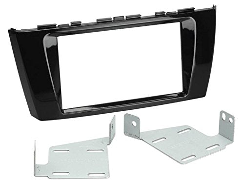 2 DIN Radioeinbauset Blende Radioanschlusskabel Antennenadapter Komplettset für Mitsubishi Mirage +