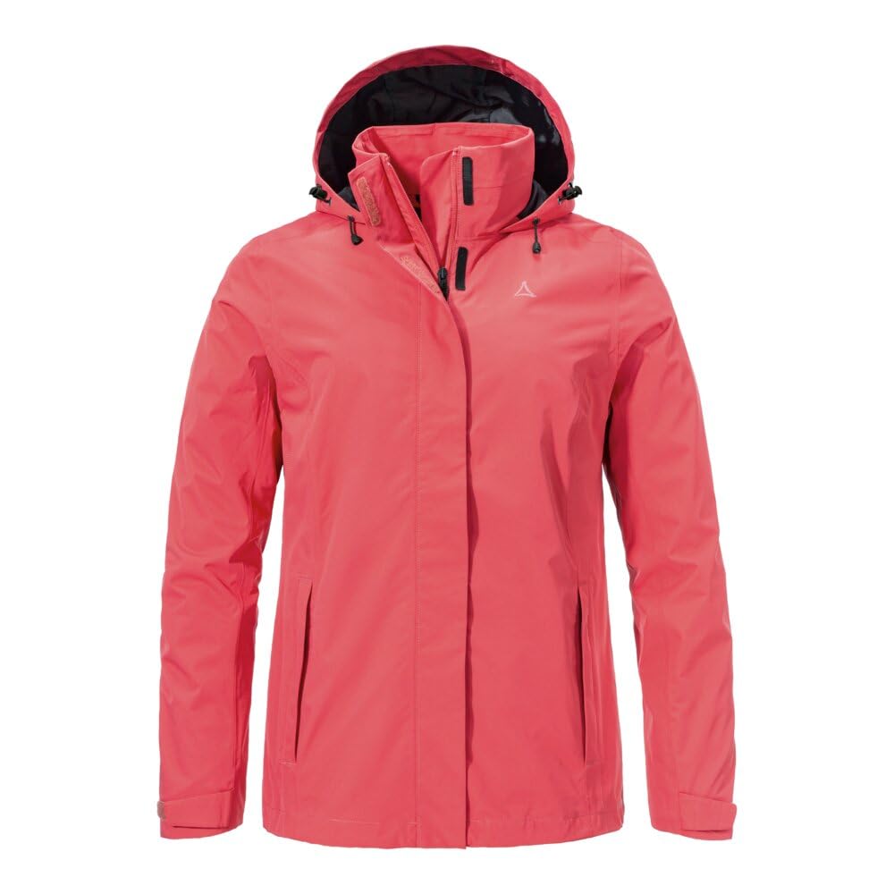 Schöffel Damen Jacket Gmund L, wind- und wasserdichte Regenjacke, atmungsaktive Outdoor Jacke, Wande