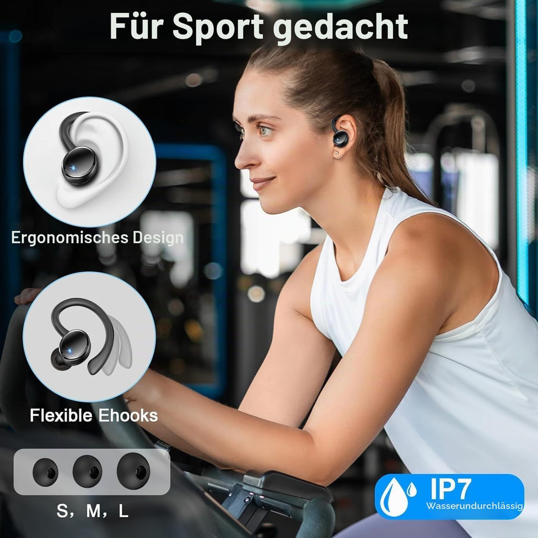 2026 Kopfhörer Kabellos Bluetooth 5.4, Bluetooth Kopfhörer, 50 Std Spielzeit, 4 ENC Noise Cancelling
