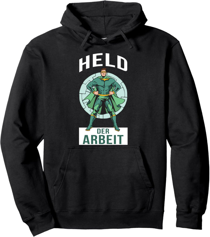 Super Held der Arbeit Mitarbeiter des Monats Bürohumor Pullover Hoodie