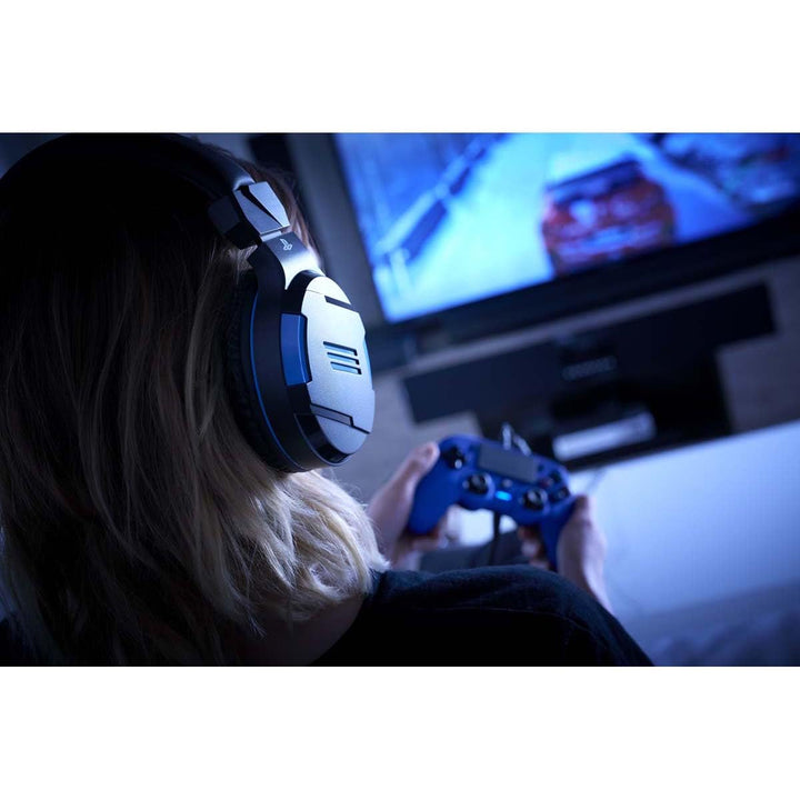 Bigben Interactive Stereo Gaming Headset for Playstation 4, Schwarz/Blau