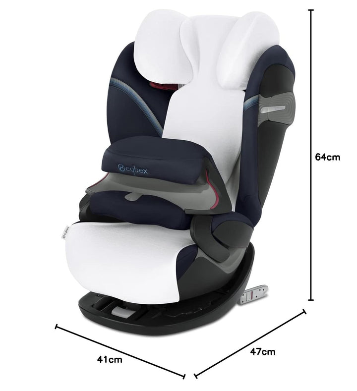 CYBEX Sommerbezug, Für Kinder-Autositze der Pallas und Solution X Serie, Weiss
