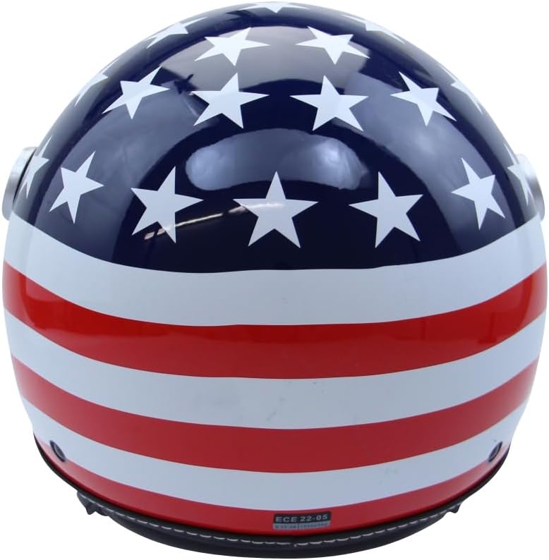 Motorradhelm Jethelm Chopperhelm Cafe Racer CMX Stars and Stripes USA-Flag XL