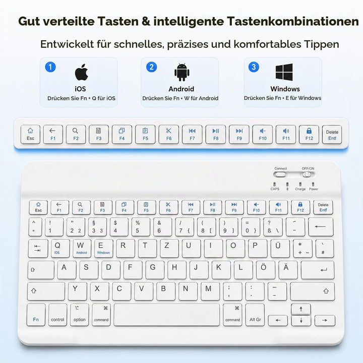Tastatur Hülle für Lenovo Idea Tab 11&