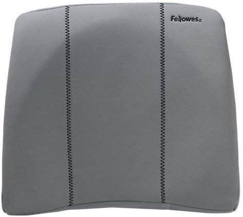 Fellowes 9190901 Smart Suites Slimline Rückenstütze, Graphit, Smart Suites Slimline Rückenstütze