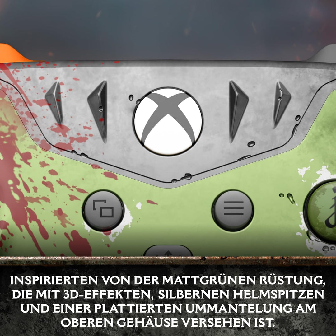 Xbox Wireless Controller – DOOM: The Dark Ages Limited Edition für Xbox Series X|S, Xbox One, PCs un
