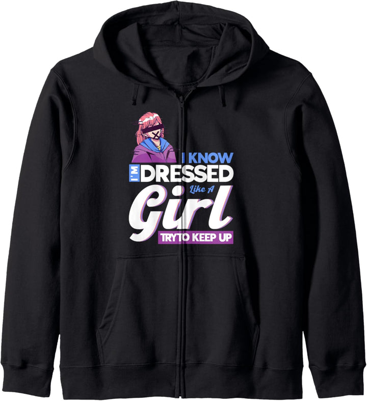 Femboy Anime Yaoi Crossdressing Kapuzenjacke